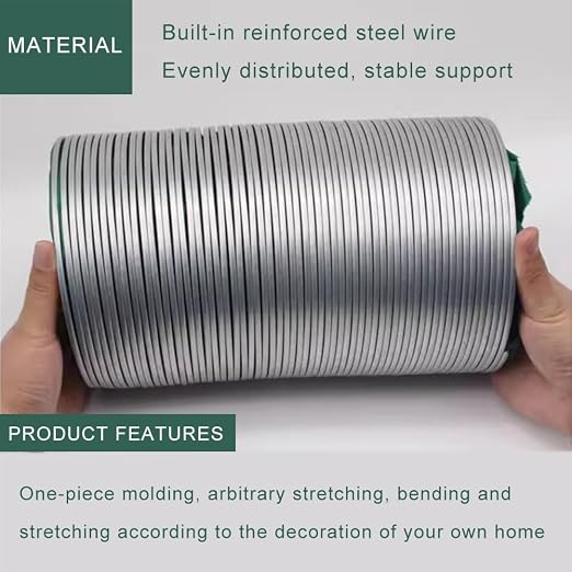 Long Heavy-Duty Dryer Hose Vent Kit, Flexible Duct Hosing - Image 3