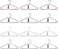 Foldable Coat Hanger, 12 Pack by STALKLENE
