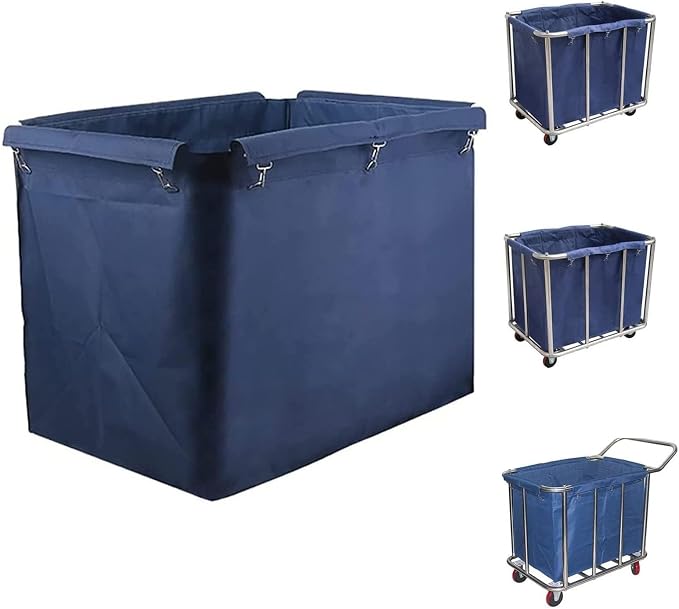 400L Rectangle Commercial Laundry Trolley Replacement Bag Extra Large by Unknown