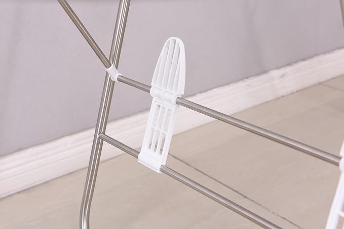 EZHOME Large Foldaway Laundry Rack, Heavy Duty, Collapsible, Space-Saving - Image 7