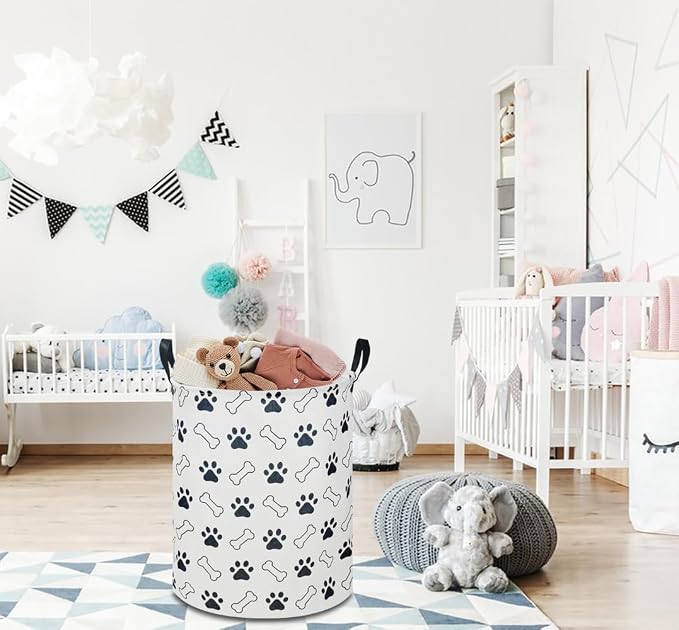 Kids Laundry Hamper, Laundry Basket, Baby Boy Nursery Hamper, Waterproof - Image 2
