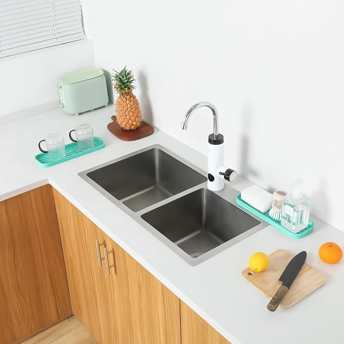 Silicone Kitchen Sink Organizer Tray - Image 6