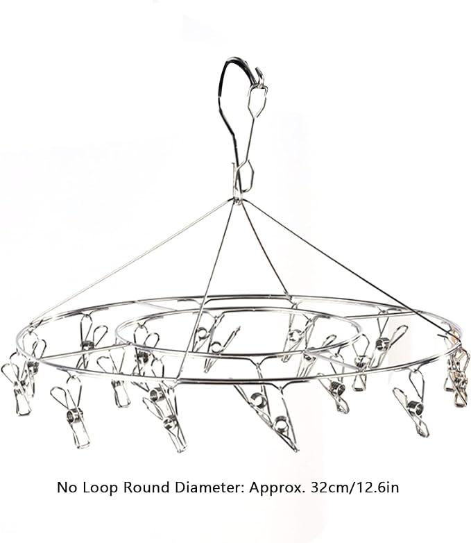 Clothes Drying Racks Clip Hangers, Clothes Drying Hanger Stainless Steel Multi - Image 8
