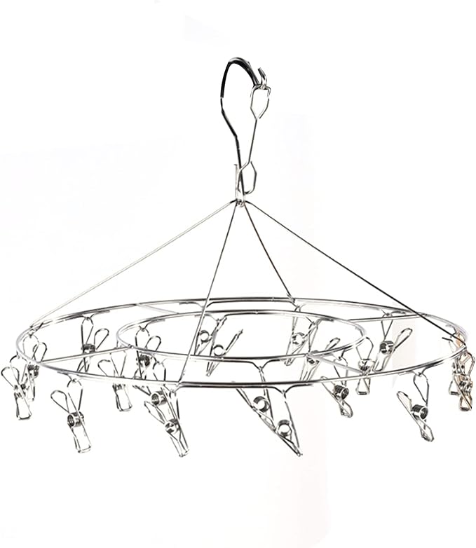 Clothes Drying Racks Clip Hangers, Clothes Drying Hanger Stainless Steel Multi - Image 4