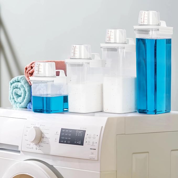 Laundry Detergent Dispenser-2 Pack, 37 oz Detergent Dispenser - Image 6