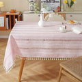 Pahajim Striped Tablecloth Rectangle by Pahajim