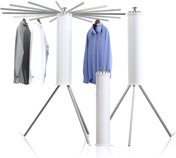 Tripod Clothes Drying Rack, Laundry Drying Rack by BAZANADI