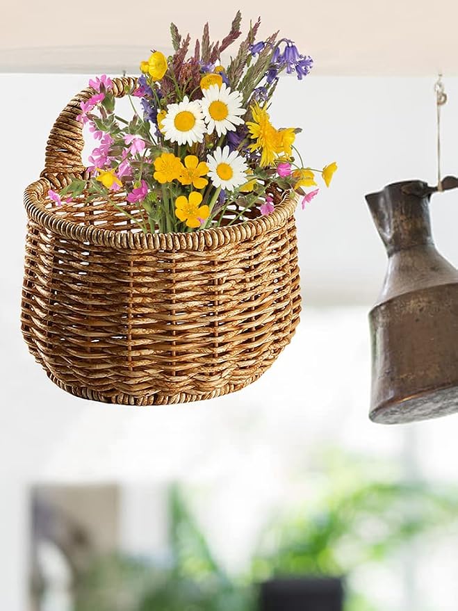 2 Wall Hanging Baskets Storage Basket Organizer - Image 3