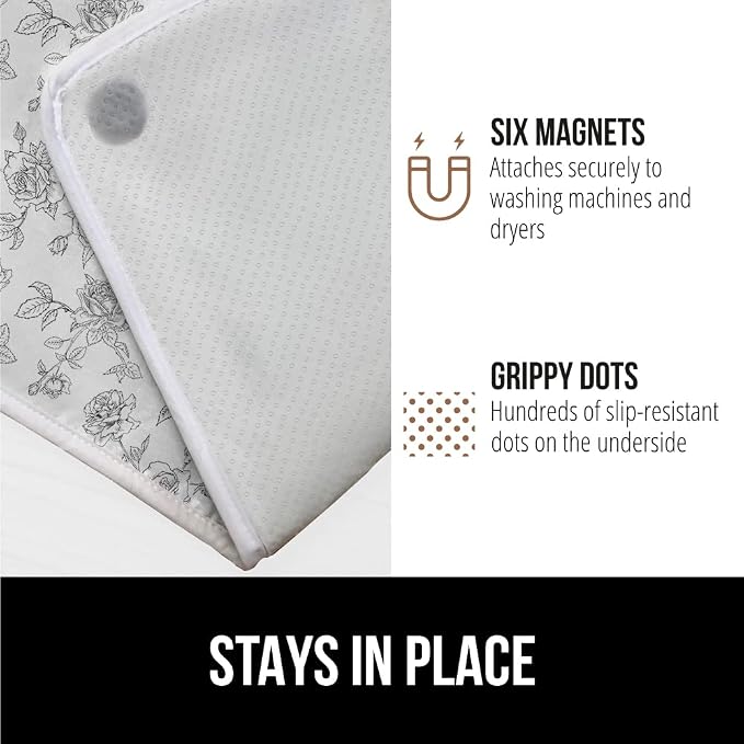 GORILLA GRIP Ironing Mat, Portable Iron Pad, Magnetic Cover - Image 4
