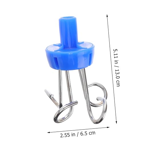 OUNONA 2pcs Stainless Steel Infusion Rack Hook - Image 7