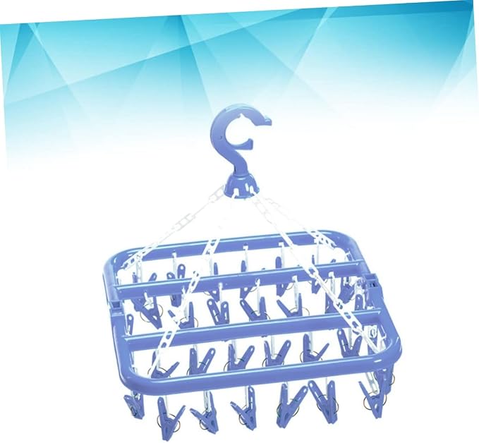 Foldable Drying Rack for Boy Girl's Underwear Socks Space-Saving Laundry Hanger - Image 7