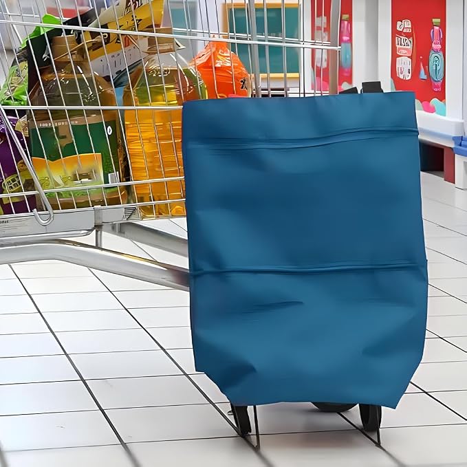 JIANWEI Collapsible Shopping Cart - Image 9