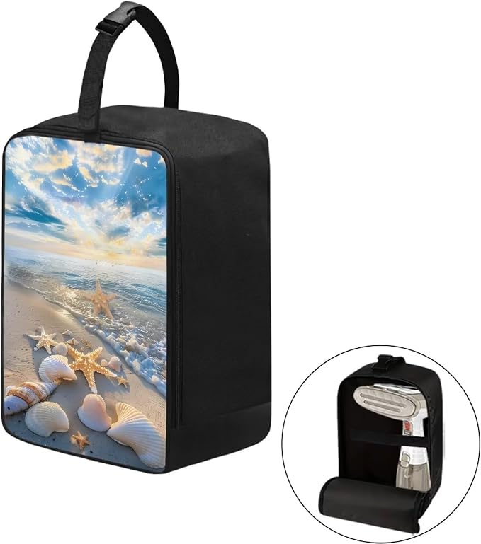 Beach Shell Garment Steamer Case Lightweight Travel Iron Storage Bag Portable - Image 2