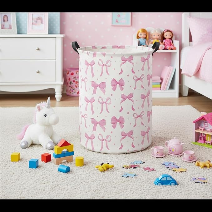 HIYAGON Baby Laundry Basket Baby Hamper - Image 3