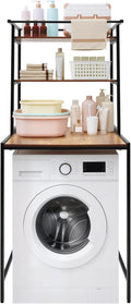 Over The Washer and Dryer Storage Shelf, 3-Tier Laundry Organizer by Unknown