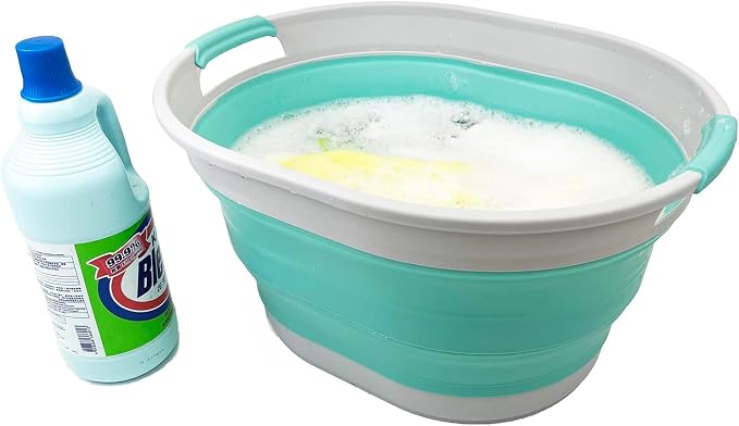 SAMMART 23L Collapsible Plastic Laundry Basket - Image 5