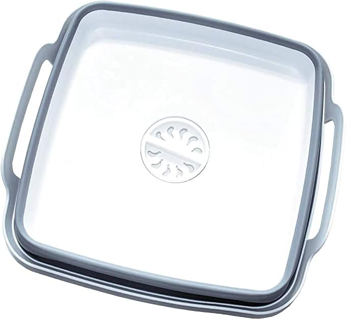 Collapsible Dish Pans for Washing Dishes 9L Portable Wash Dish Basin Foldable - Image 3