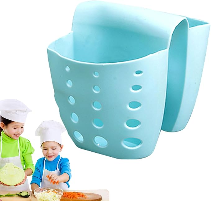 Sponge Holder For Sink, Silicone Construction, 12.3x10.5x9cm, Saddle Sponge - Image 6