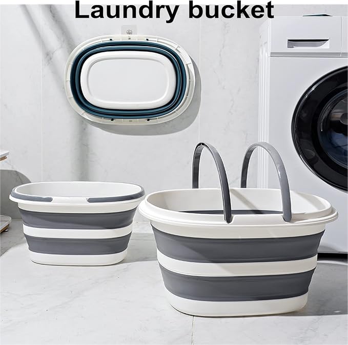 Large Plastic Cleaning Supplies Caddy Bucket - Image 3