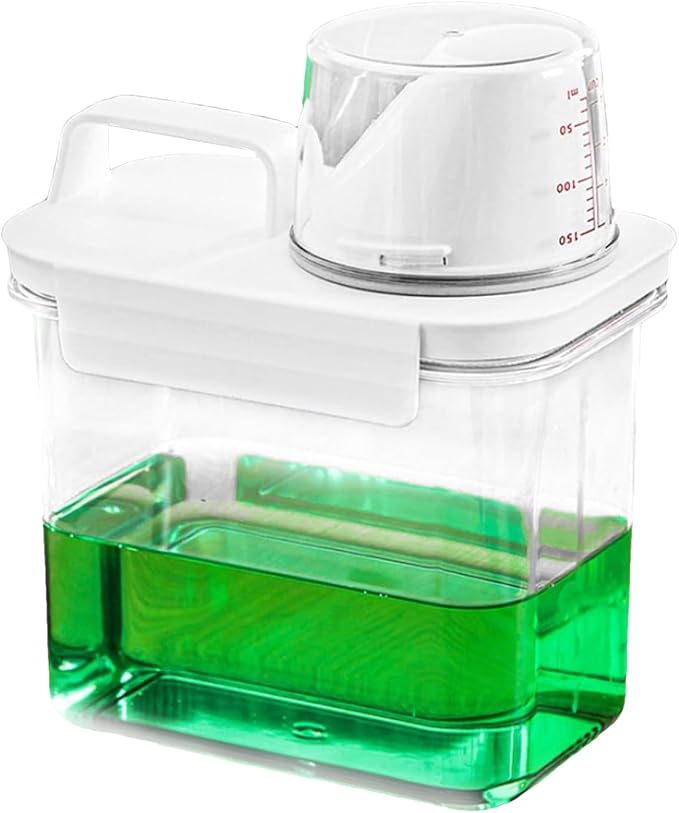 Laundry Detergent Dispenser 1100ml Laundry Detergent Bottle PVC Laundries - Image 8