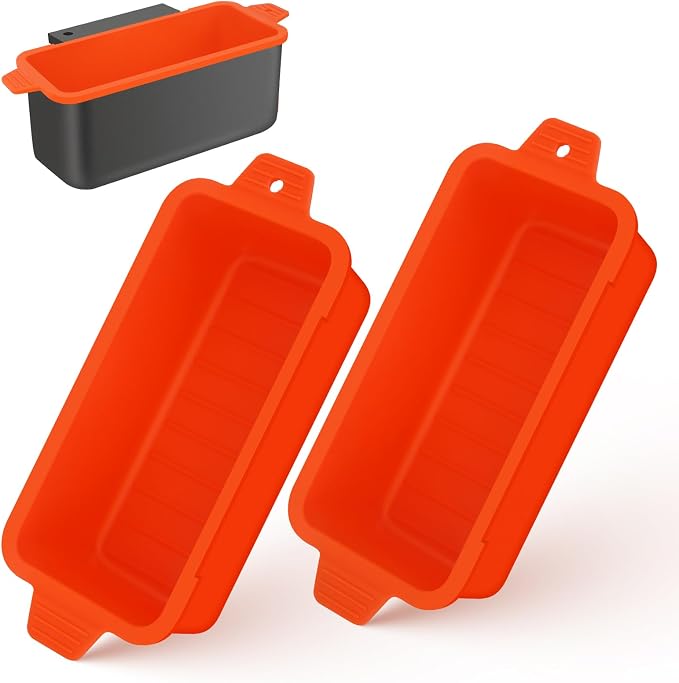 2 PCS Silicone Grease Cup Liners by Oliggive