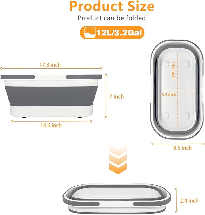Collapsible Plastic Bucket - Image 2