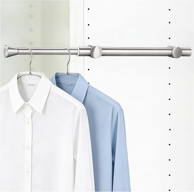 1Pcs Valet Rod for Closet Pull Out, Adjustable Heavy Duty Closet Valet Rod by Unknown