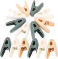 VALICLUD 15Pcs Multi-Color Plastic Clothes Pins Clips by VALICLUD