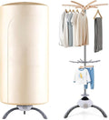 Portable Clothes Dryer, 900W Fast Drying & Large Load Capacity by Nekithia