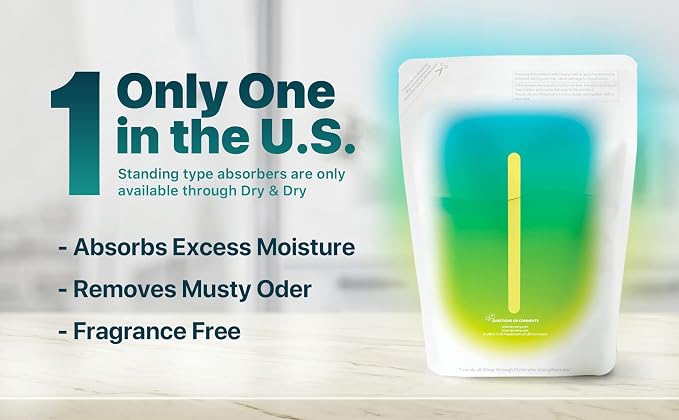 Dry & Dry [4 Packs Standing Moisture Absorbers to Control Excess Moisture - Image 8