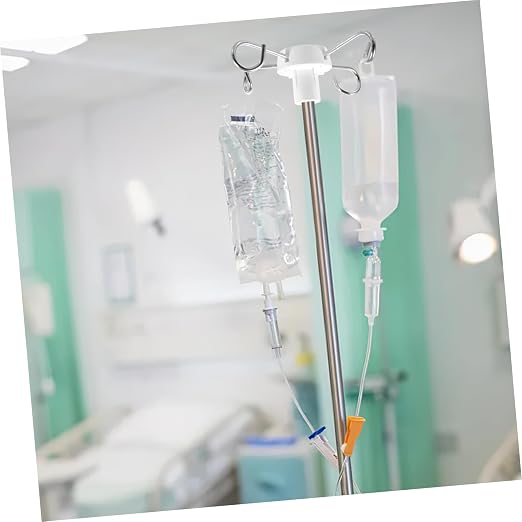 minkissy Stainless Steel Vertical Infusion Stand Accessory Hook - Image 3