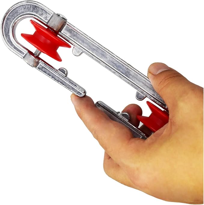 Plastic Aluminum Clothesline Separator Spreader Pulley - Image 4