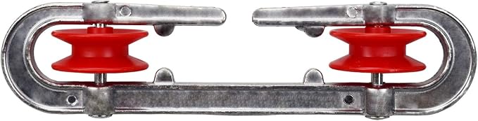 Plastic Aluminum Clothesline Separator Spreader Pulley - Image 3