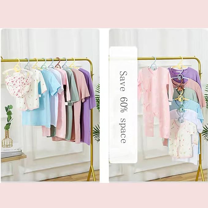 JSF Baby Hangers, 20 Pack Baby Clothes Hangers - Image 6