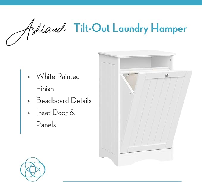 RiverRidge Ashland Tilt Out Laundry Hamper - Image 4