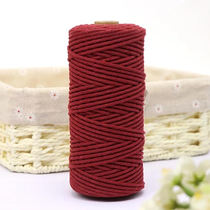2/3/4mm Twine Cotton Colored Bakers Twine 109Yard Macrame Cord by Unknown