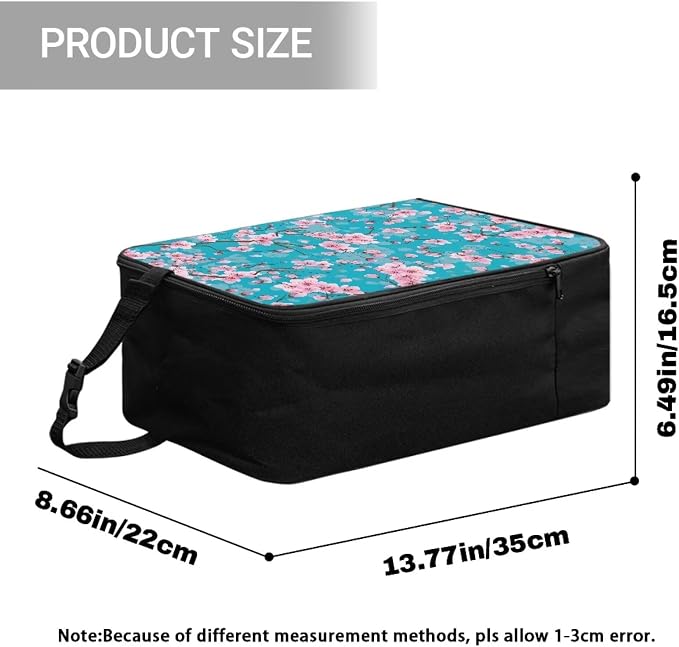 Universal Steamer Case Cherry Blossom Zippered Protective Pouch - Image 7