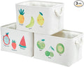 DECOMOMO Toy Storage Baskets for Shelves by DECOMOMO