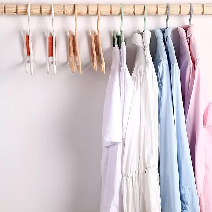 Foldable Coat Hanger, 12 Pack - Image 3