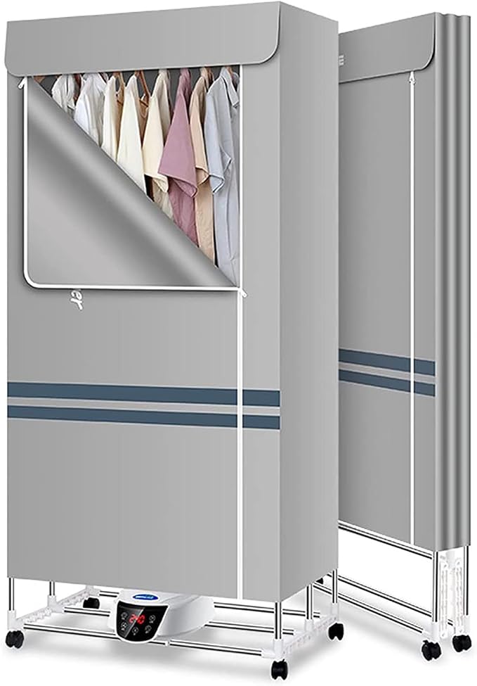 Foldable Electric Heated Clothes Airer Dryer Rack by Unknown