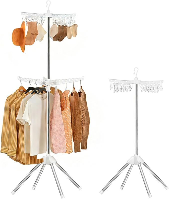 Foldable Clothes Drying Rack by VewePata