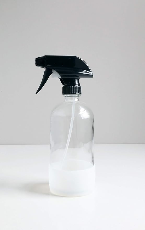 Rail19 Refillable Clear Glass Cleaning Spray Bottle - Image 2