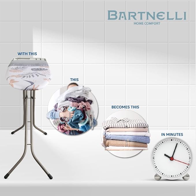 Bartnelli Heavy Duty Ironing Board 48x15 | Designed & Made in Europe - Image 7