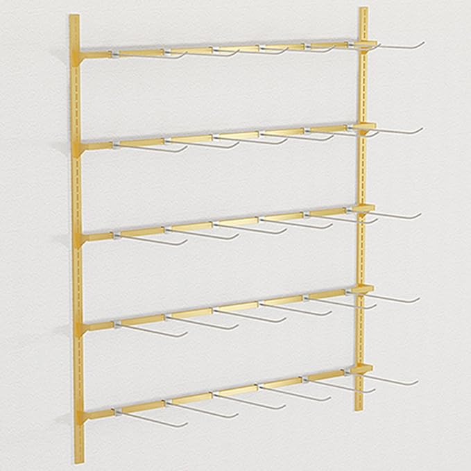 Retail Garment Rack Modern Clothes Hanging Bar, Boutique Sock Organizer Rail by Unknown