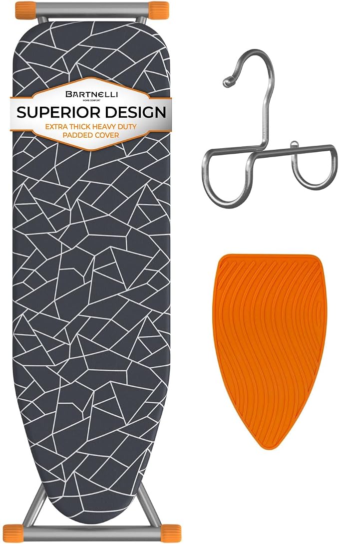 Bartnelli Ironing Board | Space-Saving and Ultimate Iron Board Experience 13x43 by Bartnelli