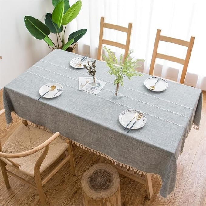 Pahajim Striped Tablecloth Rectangle - Image 2