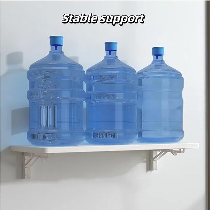 Wall Mounted Folding Table for Laundry Room Piano Baking Paint Waterproof - Image 5