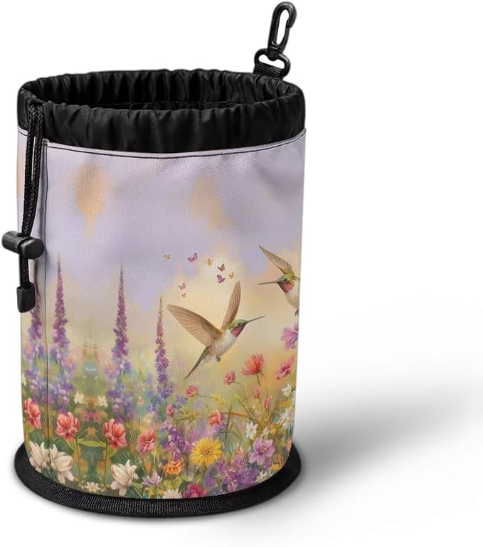 Hummingbird Floral Clothespin Bag - Image 3