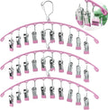 3Pack Legging Organizer for Closet, Upgrade Skirt Pants Hangers by LUNHAJIN