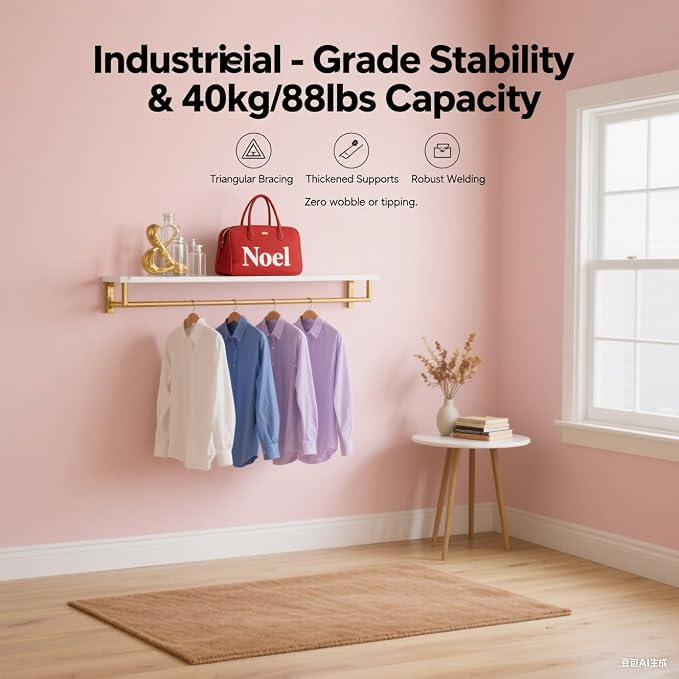 Clothes Rack with Shelves - Image 3